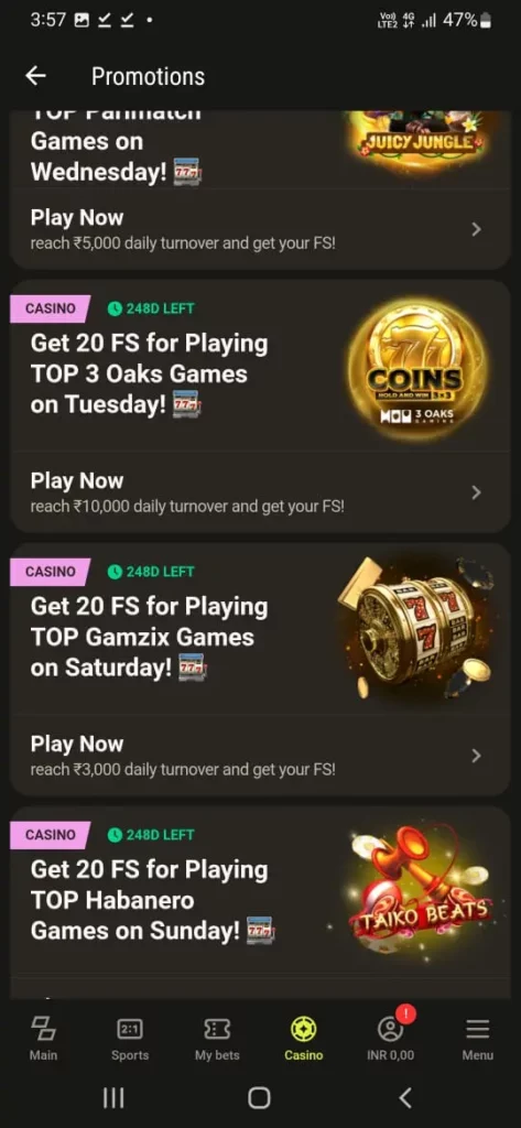 Casino Quests