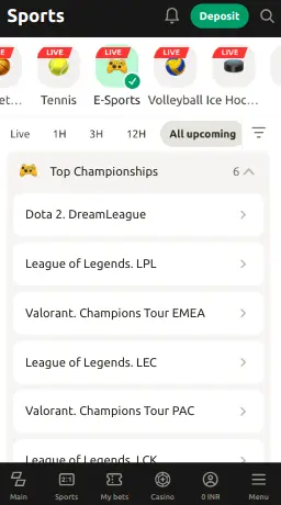 Top Championships