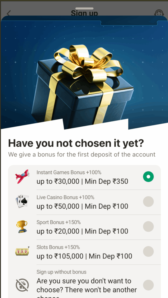 Parimatch Welcome Bonus