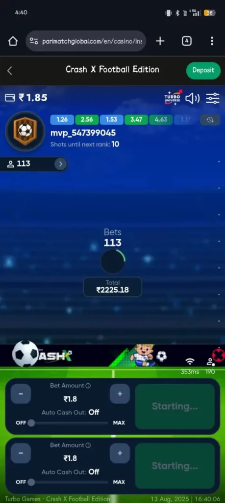 Crash X Game