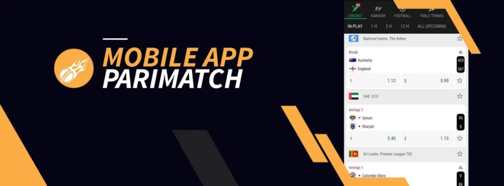 Parimatch Mobile App